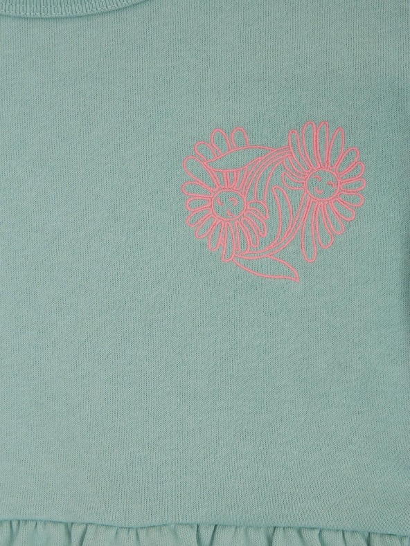 GAP Baby Kleid mit langen Ärmeln GAP