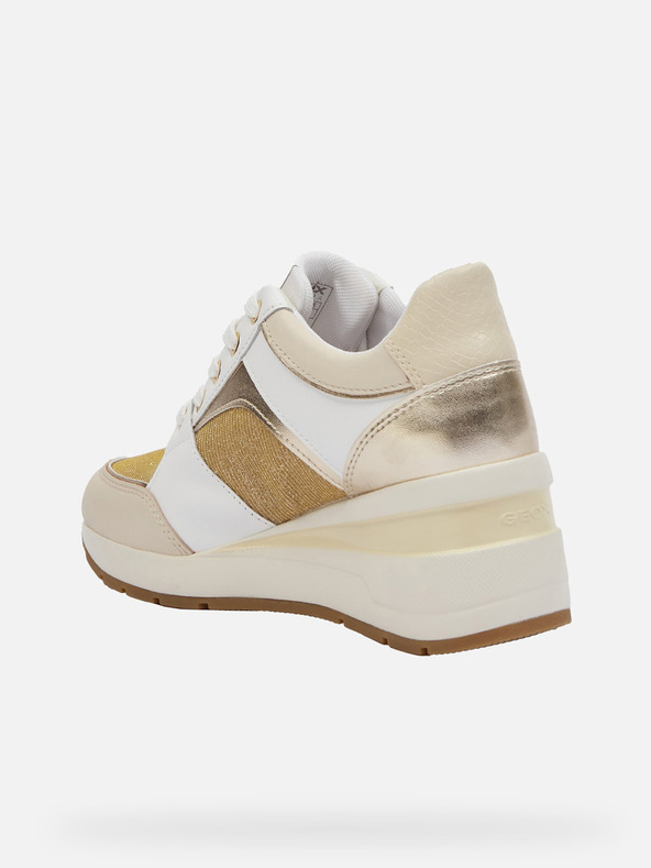 Geox Weiß Damen Geox Zosma Turnschuhe