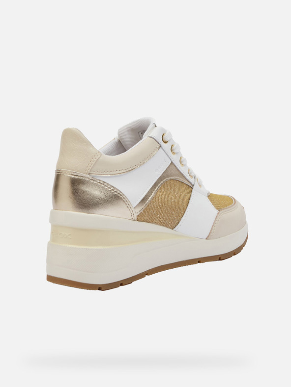 Geox Weiß Damen Geox Zosma Turnschuhe