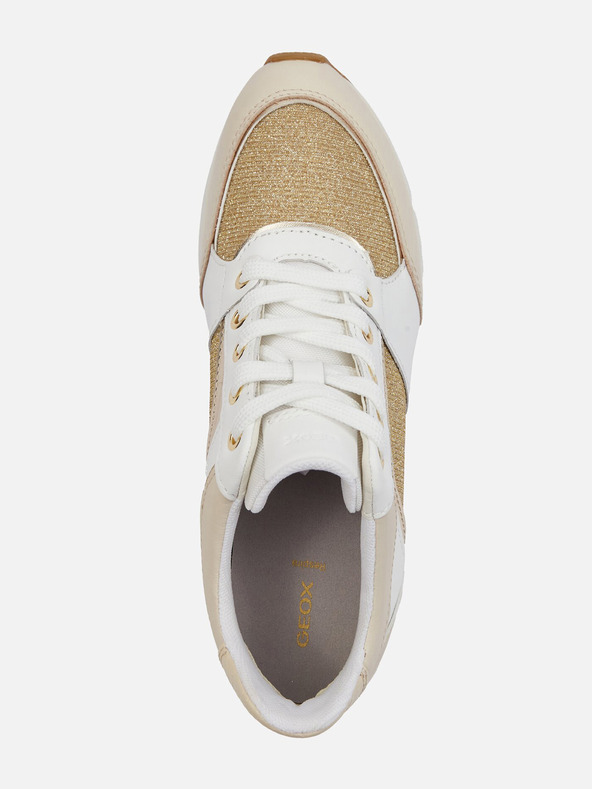 Geox Weiß Damen Geox Zosma Turnschuhe