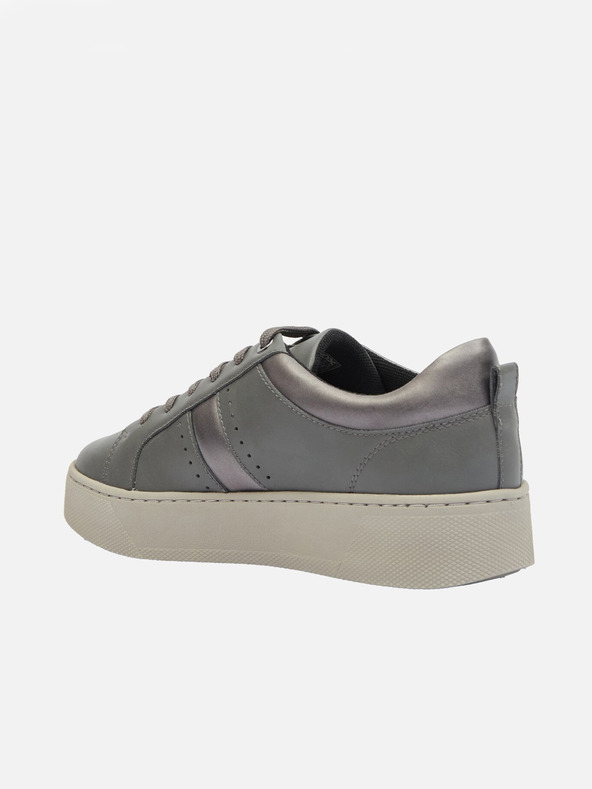 Geox Dunkelgrau Damen Geox Skyley Turnschuhe