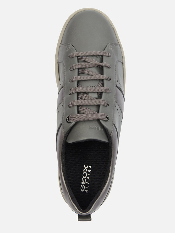 Geox Dunkelgrau Damen Geox Skyley Turnschuhe