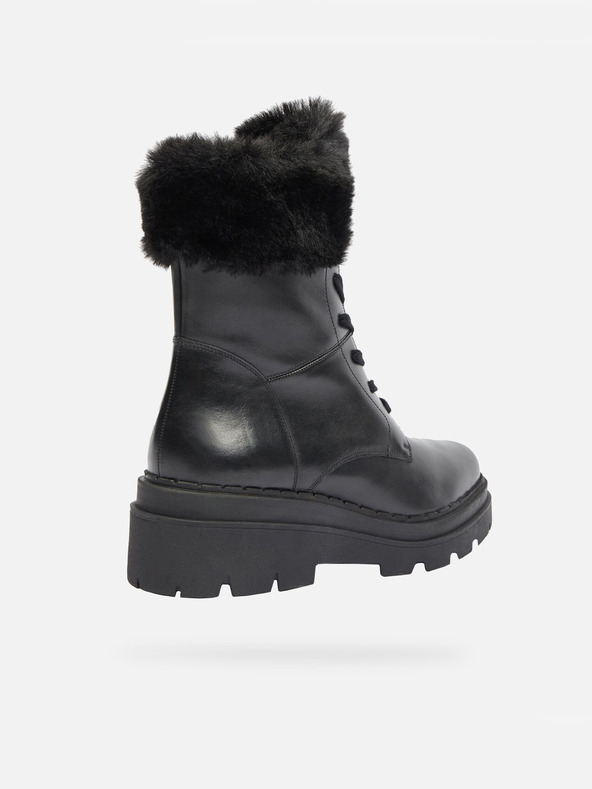Geox Schwarz Damen Geox Felleny Stiefelette