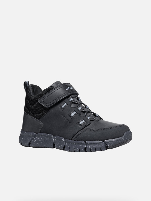 Geox Black Boys Ankle Boots Geox Flexyper B Abx