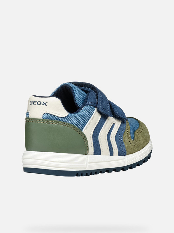 Geox Hellgrüne Jungen Geox Alben Turnschuhe
