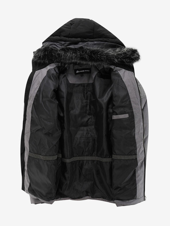 ALPINE PRO Herren ptx-Membranjacke ALPINE PRO SAPTAH grau