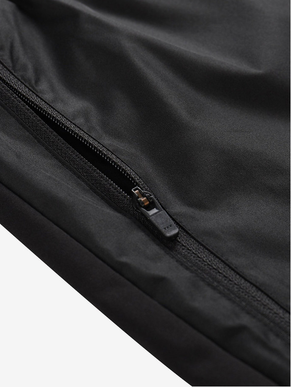 ALPINE PRO Schwarze schnell trocknende Herrenhose ALPINE PRO SAMUL