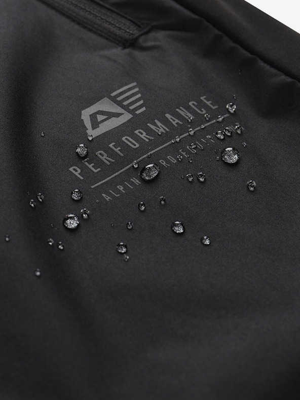 ALPINE PRO Schwarze schnell trocknende Herrenhose ALPINE PRO SAMUL