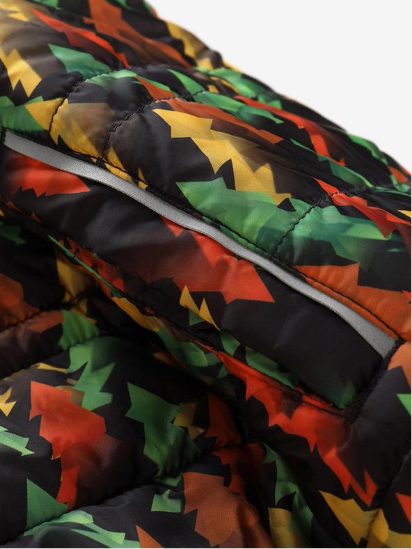 ALPINE PRO Braune Kinder-Wende-Winterjacke ALPINE PRO EROMO