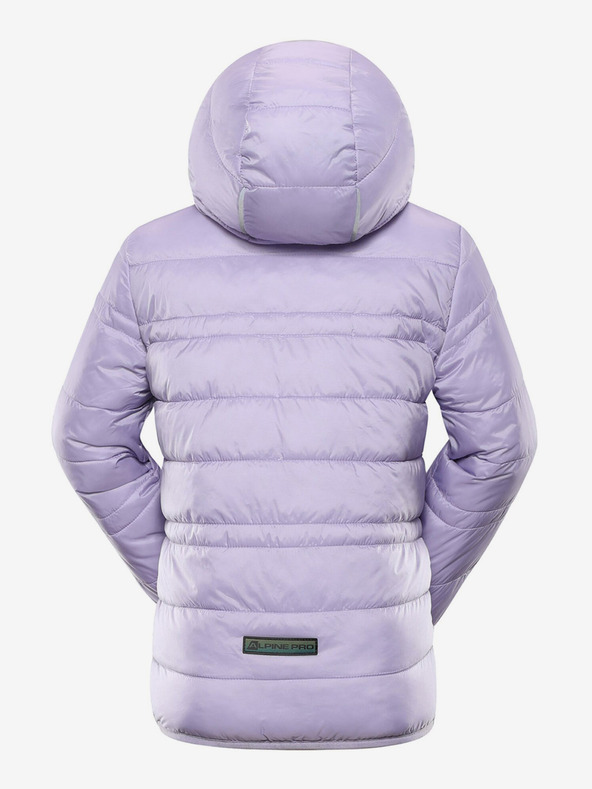 ALPINE PRO Lila Kinder-Wende-Winterjacke ALPINE PRO EROMO