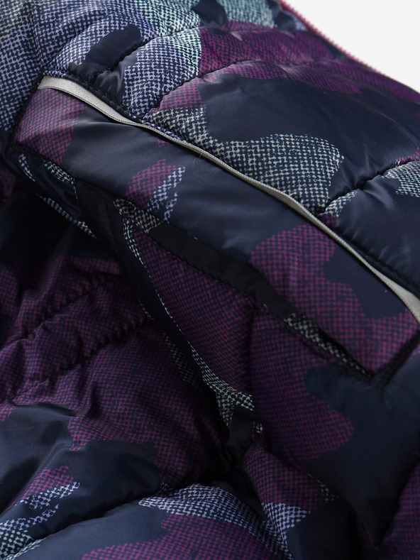 ALPINE PRO Lila Kinder-Wende-Winterjacke ALPINE PRO EROMO