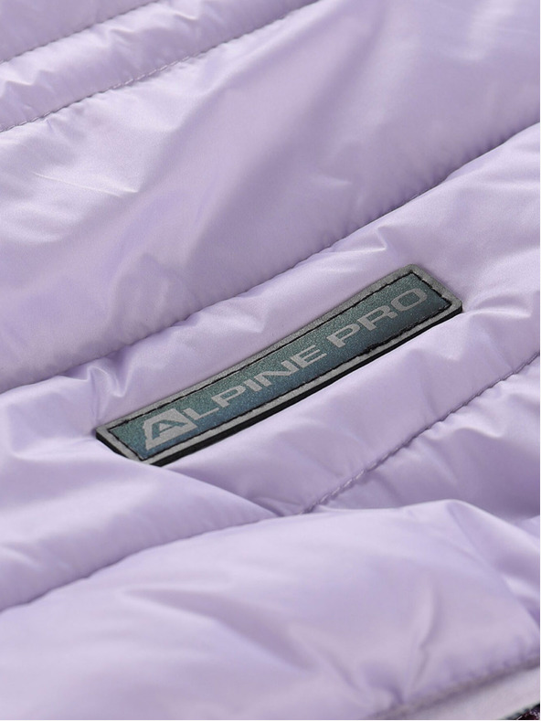 ALPINE PRO Lila Kinder-Wende-Winterjacke ALPINE PRO EROMO