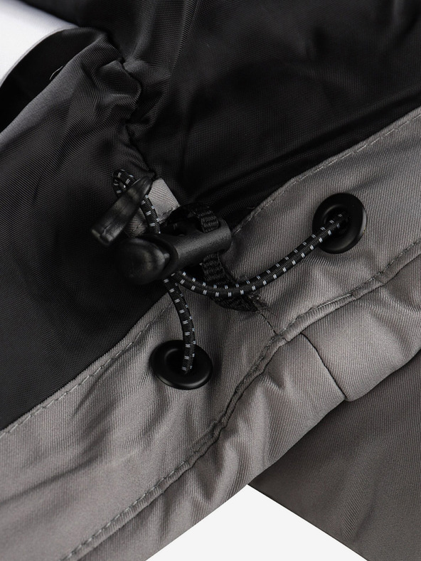 ALPINE PRO Graue Herren-Winterjacke ALPINE PRO LODER