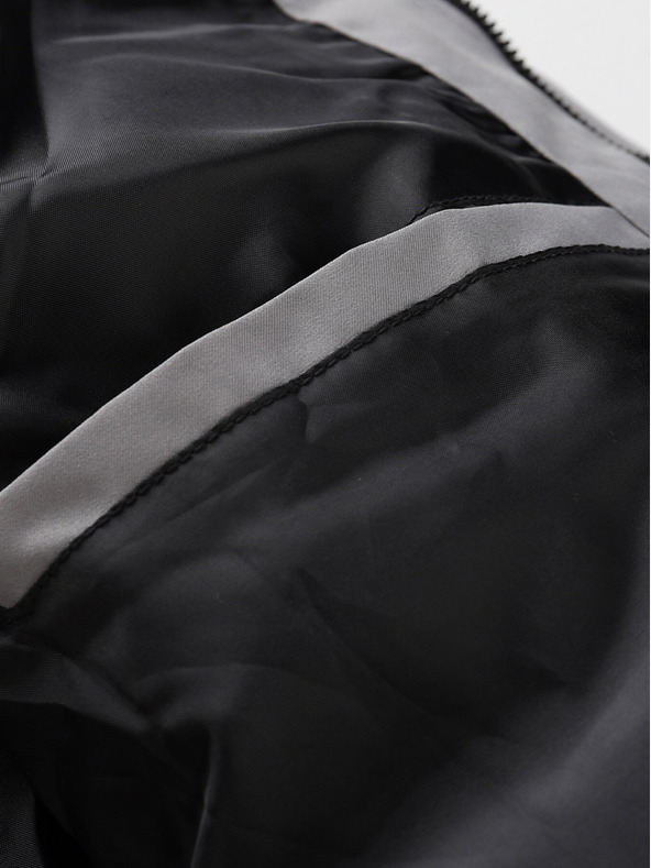 ALPINE PRO Graue Herren-Winterjacke ALPINE PRO LODER