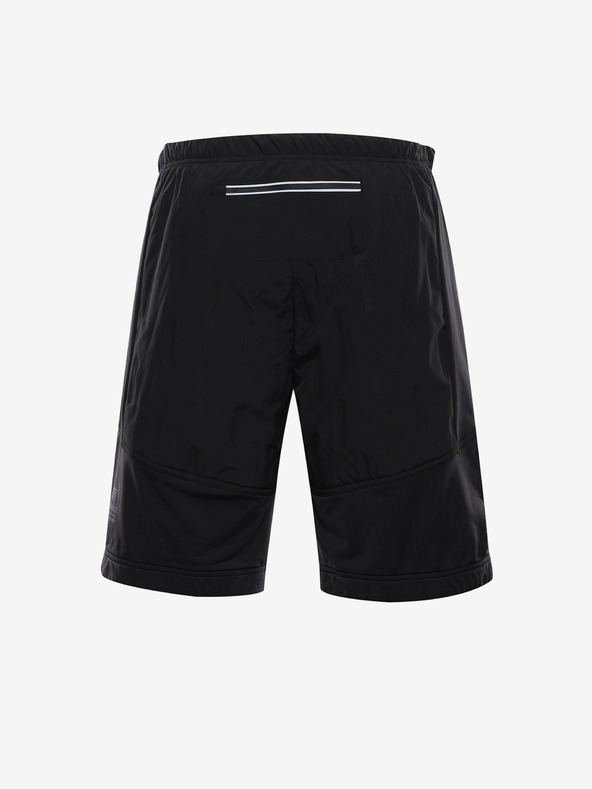 ALPINE PRO Schwarze Herren-Sportshorts ALPINE PRO WERM