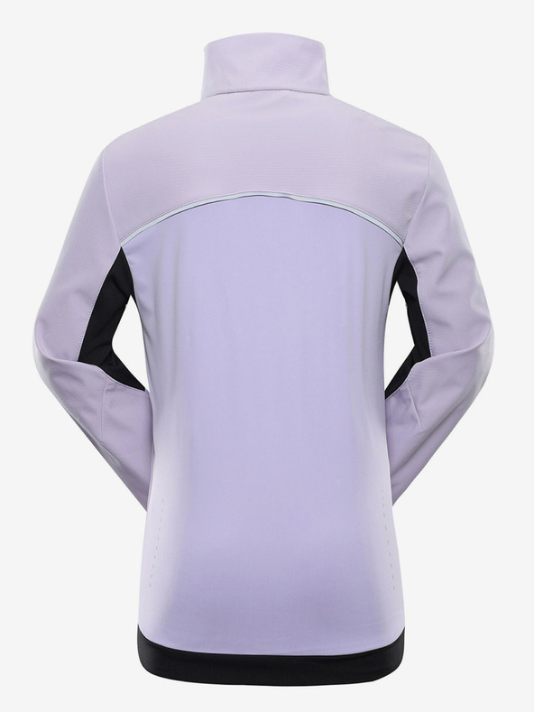 ALPINE PRO Hellviolette Mädchen-Softshell-Jacke ALPINE PRO Geroco