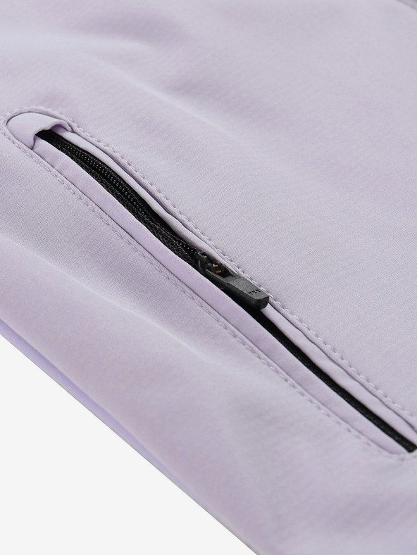 ALPINE PRO Hellviolette Mädchen-Softshell-Jacke ALPINE PRO Geroco