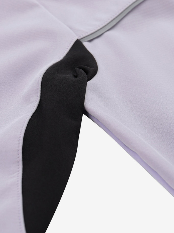 ALPINE PRO Hellviolette Mädchen-Softshell-Jacke ALPINE PRO Geroco