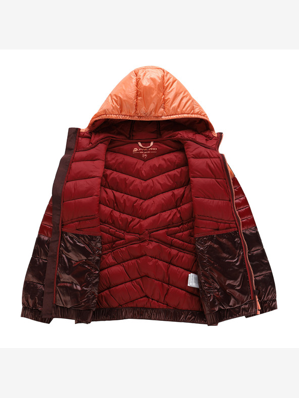 ALPINE PRO Kinder-Hi-Therm-Jacke ALPINE PRO ROGO pfirsichrosa