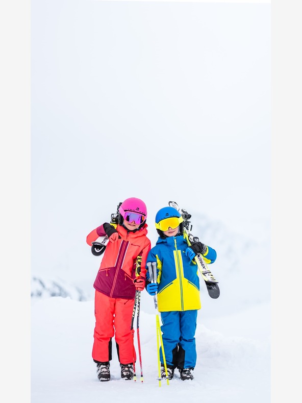 ALPINE PRO Kinderskijacke mit ptx-Schneemembran ALPINE PRO REASO mykonosblau