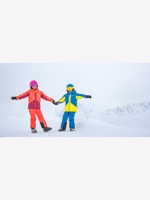 ALPINE PRO Kinderskijacke mit ptx-Schneemembran ALPINE PRO REASO mykonosblau