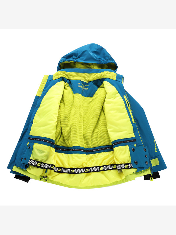 ALPINE PRO Kinderskijacke mit ptx-Schneemembran ALPINE PRO REASO mykonosblau