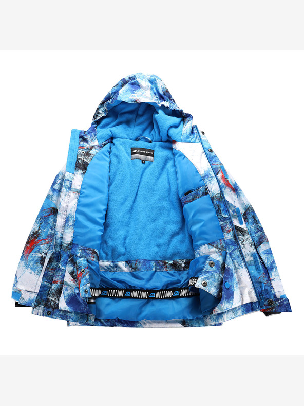ALPINE PRO Kinderskijacke mit ptx-Schneemembran ALPINE PRO KIWERO blau aster Variante pb