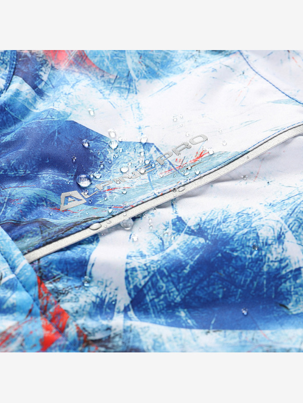 ALPINE PRO Kinderskijacke mit ptx-Schneemembran ALPINE PRO KIWERO blau aster Variante pb