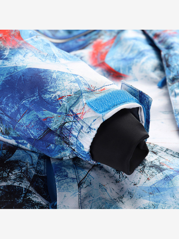 ALPINE PRO Kinderskijacke mit ptx-Schneemembran ALPINE PRO KIWERO blau aster Variante pb