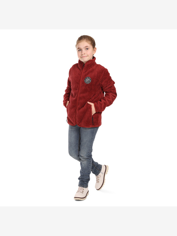ALPINE PRO Kinder-Sweatshirt supratherm ALPINE PRO FERADO merlot