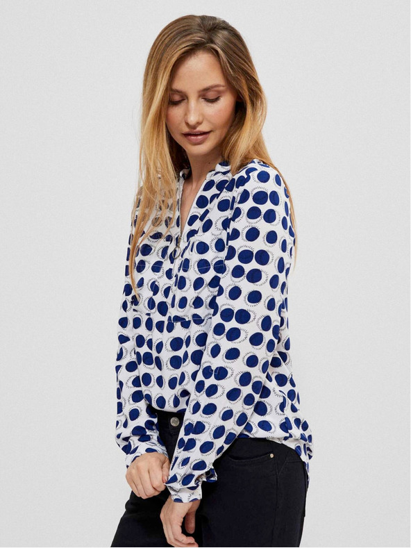 Moodo Gemusterte Bluse Moodo