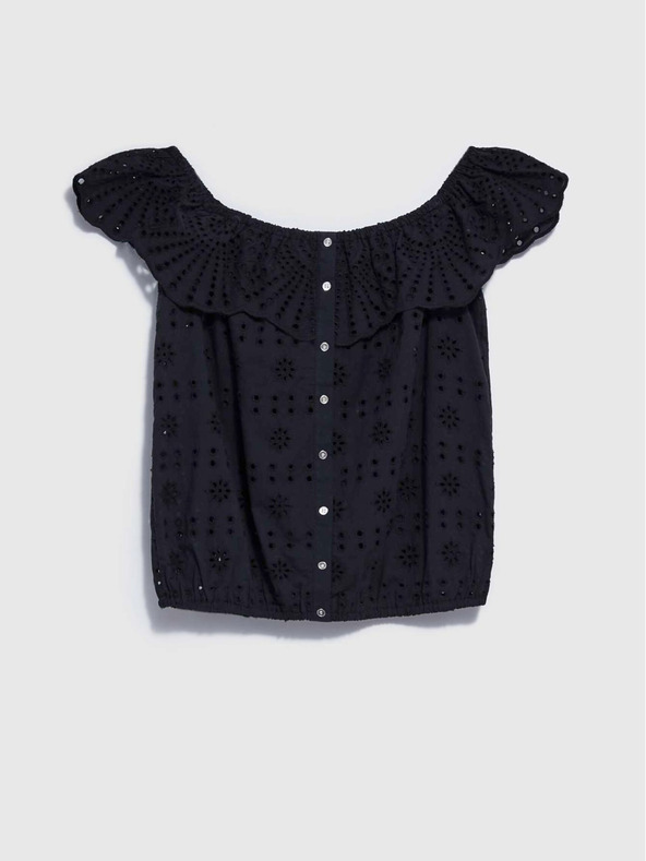 Moodo Schwarzes Damen-Top Moodo