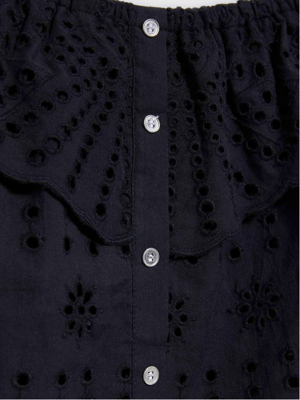 Moodo Schwarzes Damen-Top Moodo