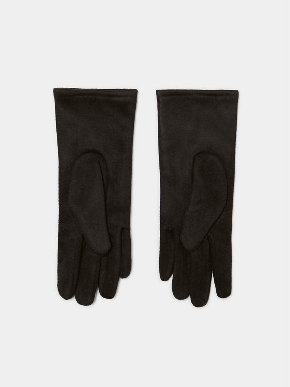 Moodo Schwarze Damenhandschuhe Moodo