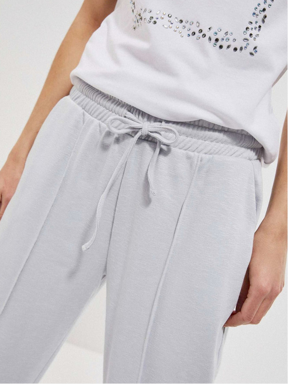 Moodo Graue Damen-Sweatpants Moodo