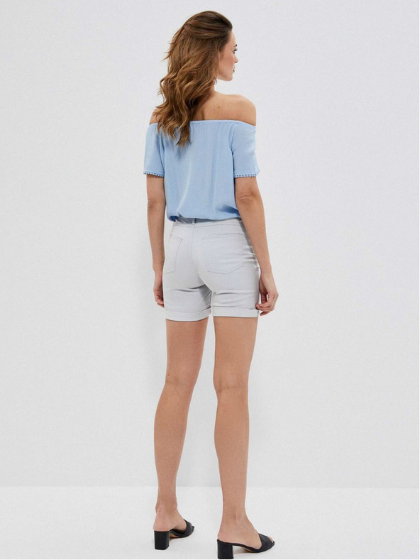 Moodo Moodo Grau Damen Shorts