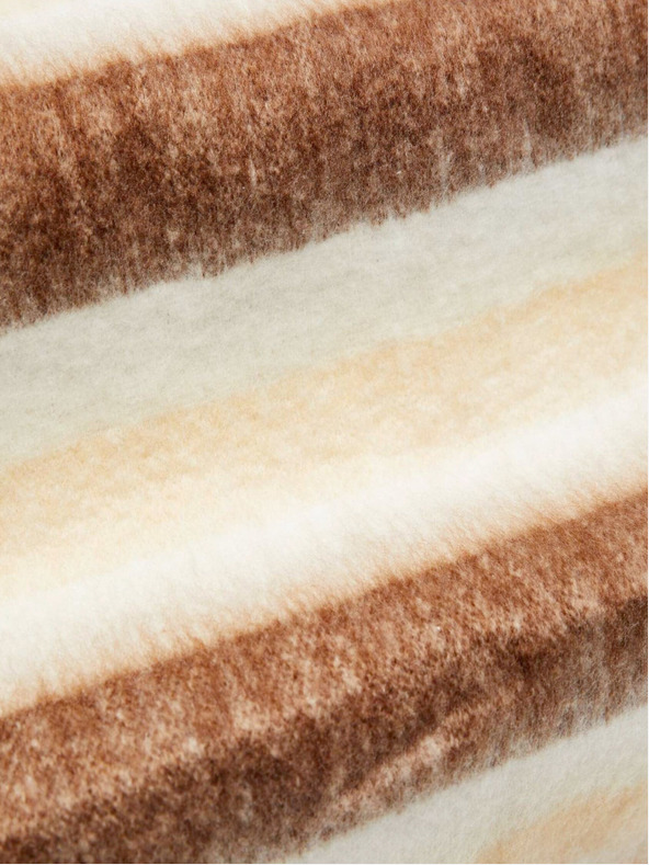 Moodo Breiter Schal mit Streifen