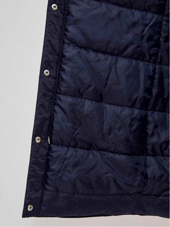 Moodo Dunkelblauer Damen-Parka Moodo