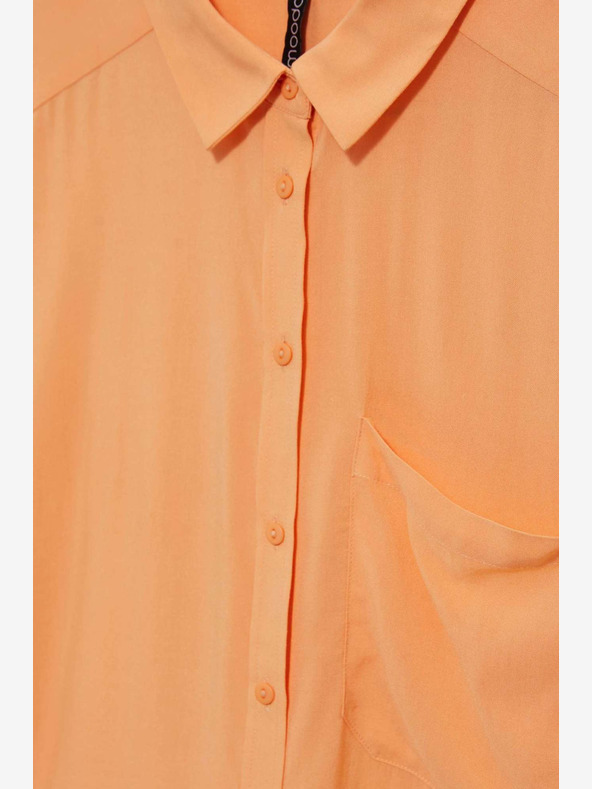Moodo Orangefarbene Bluse Moodo