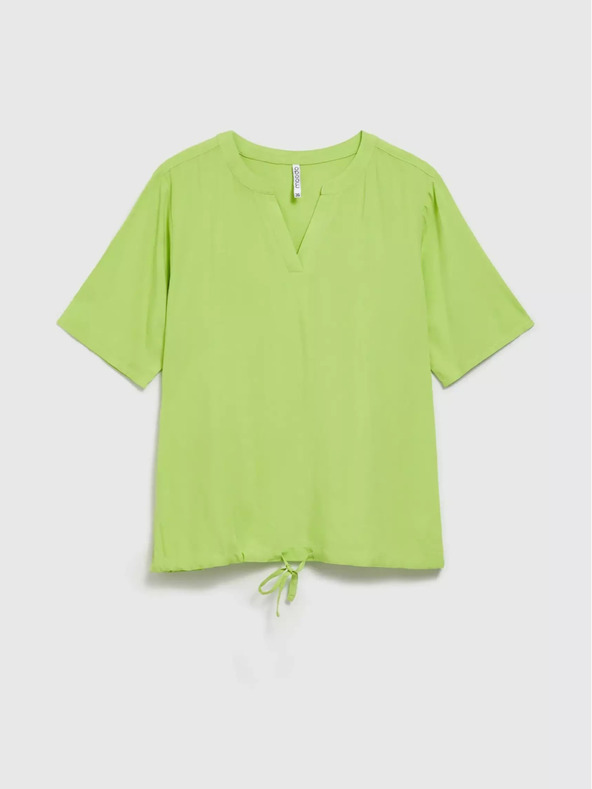 Moodo Hellgrünes Neckholder-Top Moodo