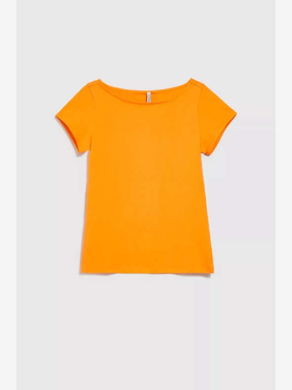 Moodo Orangefarbenes Moodo-T-Shirt