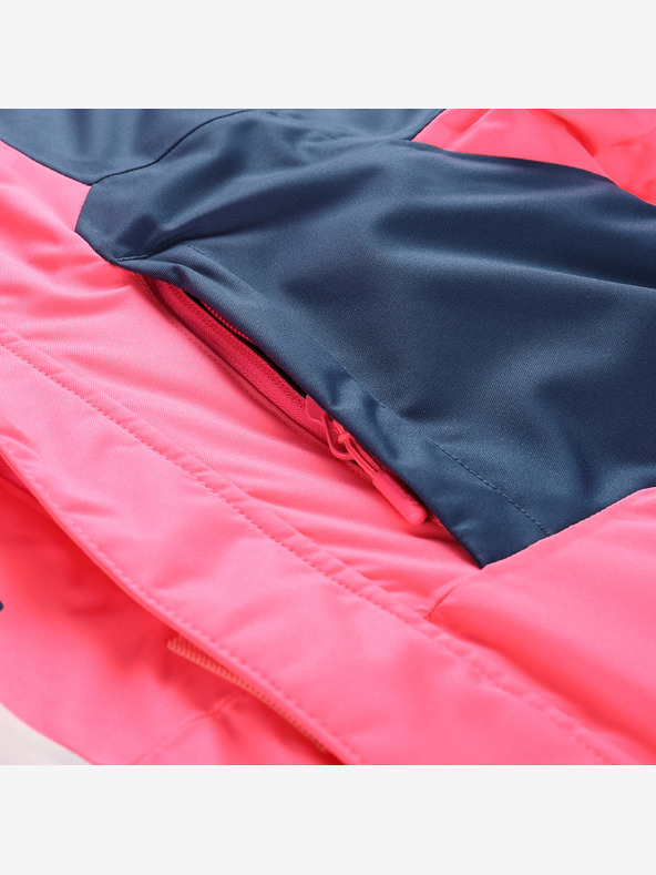 ALPINE PRO Kinder-Skijacke mit Ptx-Schneemembran ALPINE PRO DEARO neon knockout pink