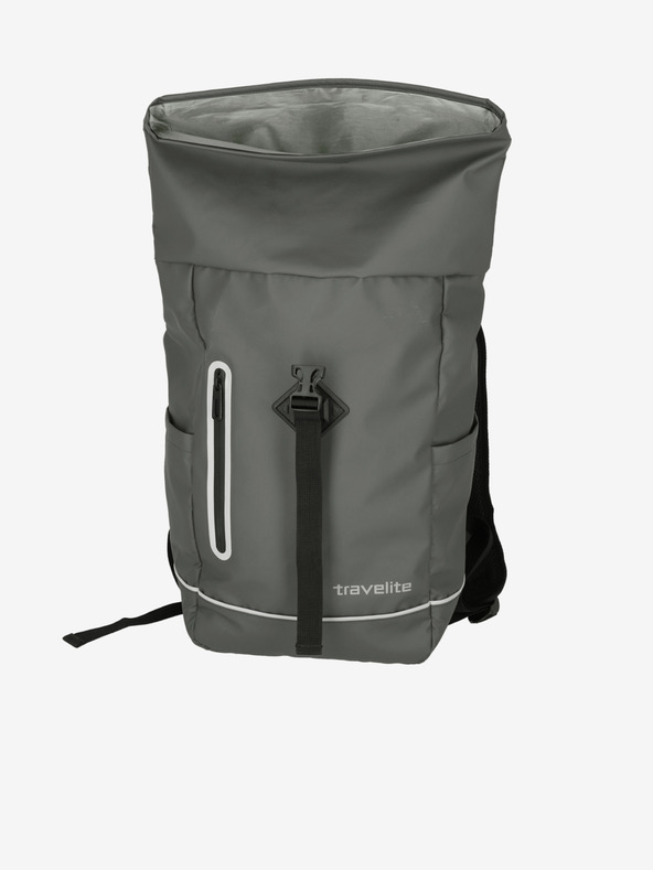 Travelite Grauer Travelite Basics Roll-up Flugzeugrucksack