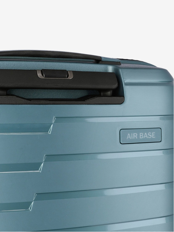 Travelite Blau Travelite Air Base 4w S Fronttasche Eisblau