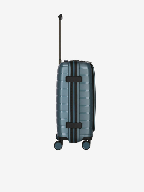 Travelite Blau Travelite Air Base 4w S Fronttasche Eisblau