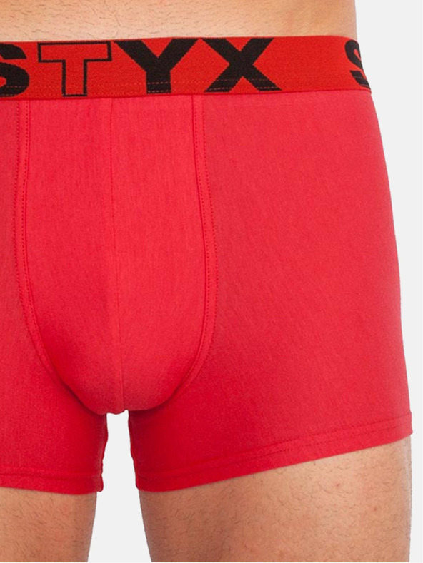 Styx Dreier-Set - Herren-Boxershorts Styx Sport elastisch mehrfarbig