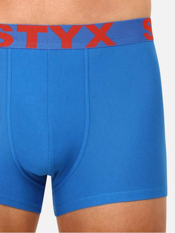 Styx Blaue Herren Boxershorts Styx