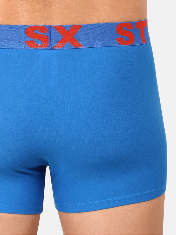 Styx Blaue Herren Boxershorts Styx