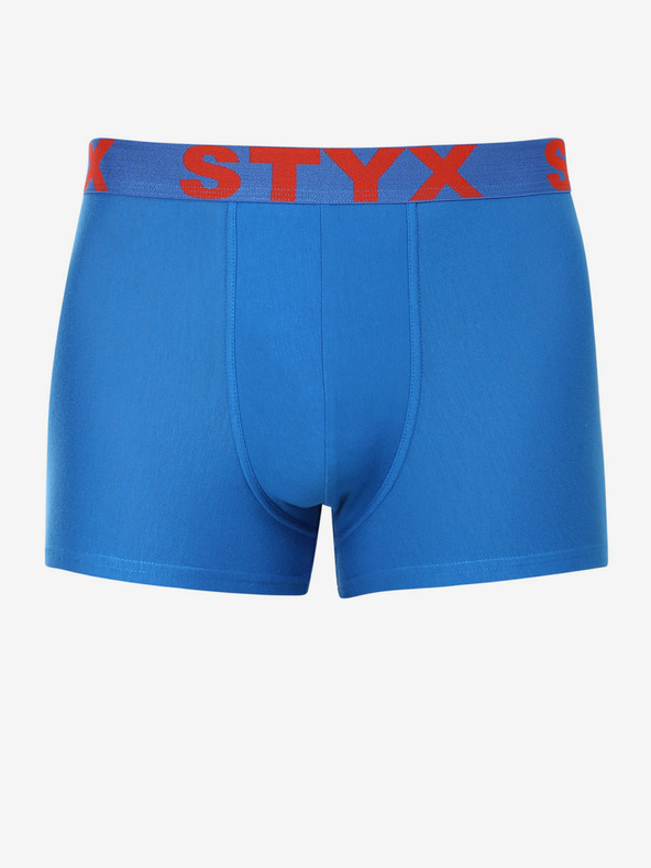 Styx Blaue Herren Boxershorts Styx