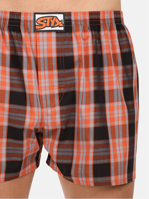 Styx Dreier-Set Herren Styx Shorts klassisch elastisch mehrfarbig